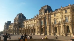 May 8, 2017 in Paris: Louvre Museum.