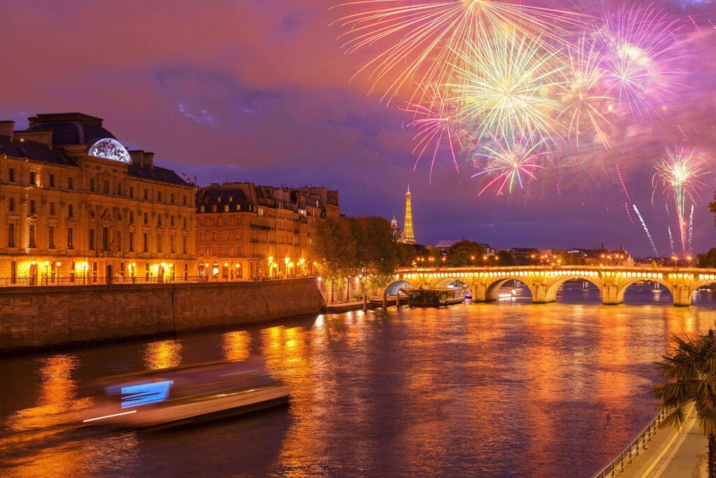 Nouvel an à Paris