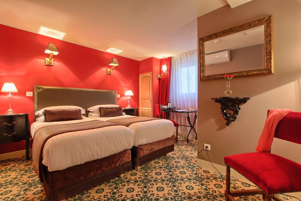 Chambre twin hotel des 2 Continents Paris