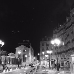 Romantic night in Paris